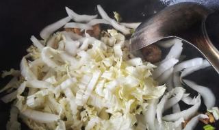 虾米炖白菜怎么做